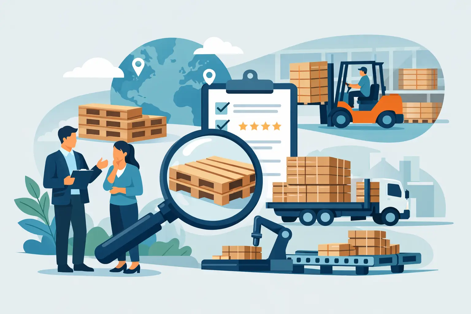 How to Choose Wood Pallet Suppliers