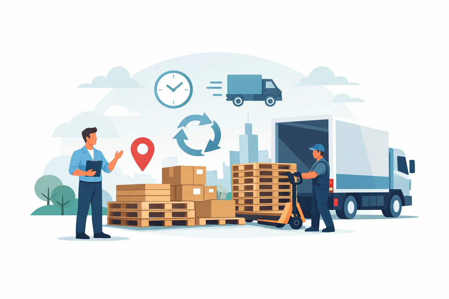 When a Pallet Pickup Service Makes Sense