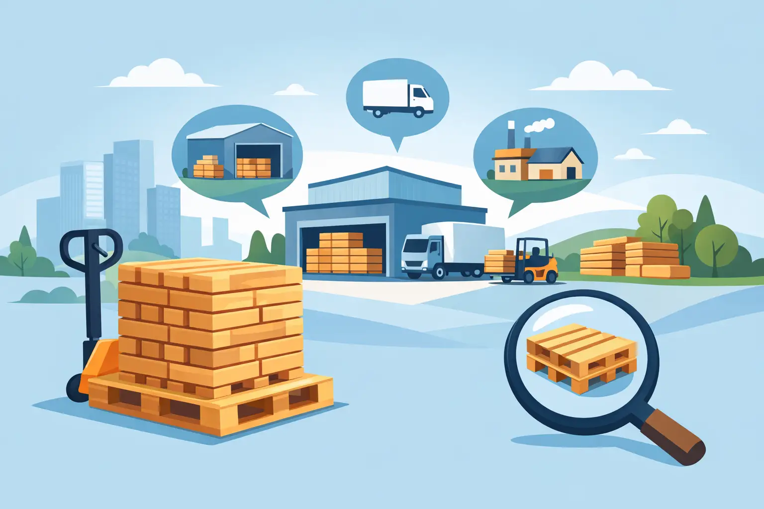 Where Can I Get Pallets of Wood?