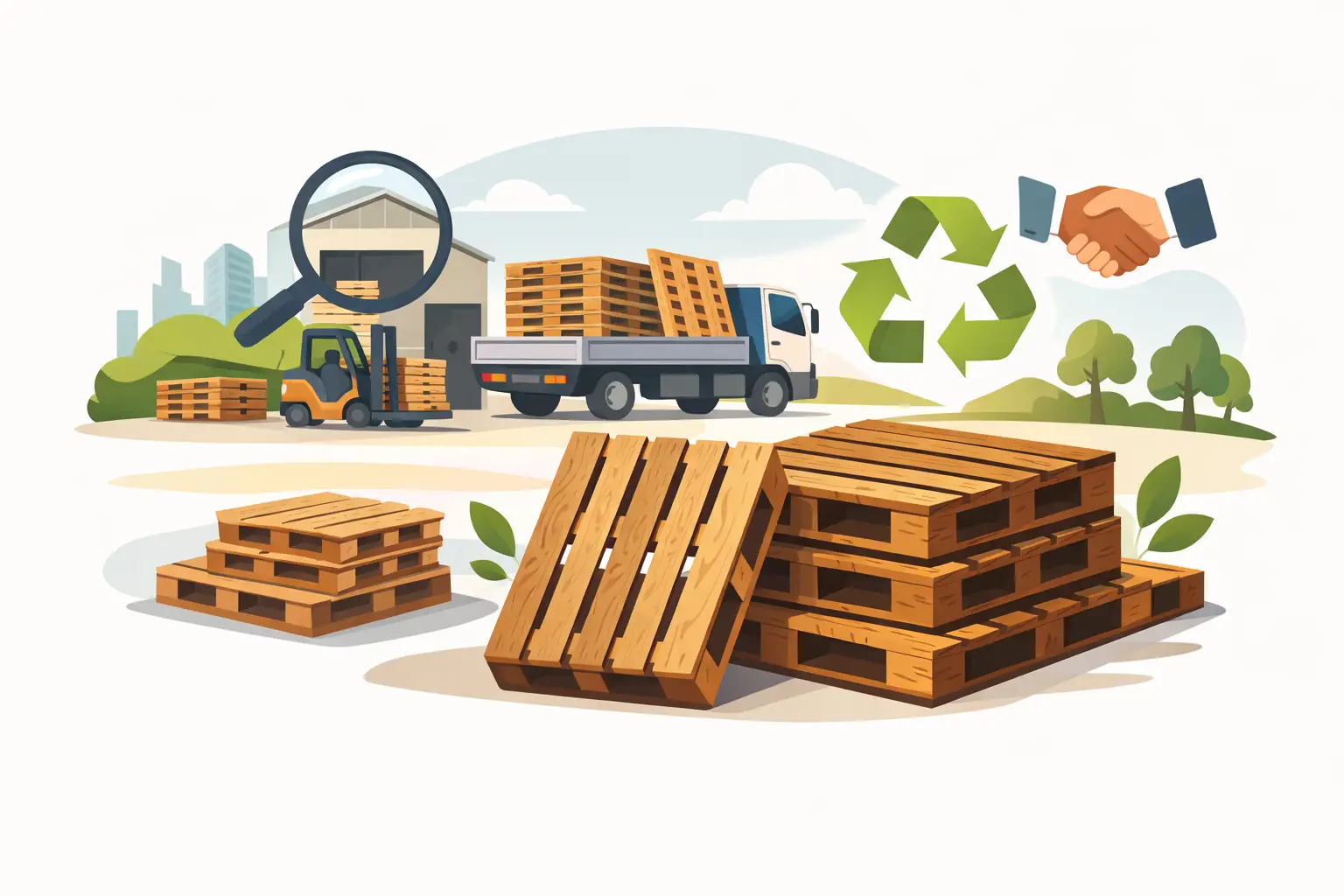 Where to Buy Recycled Wood Pallets